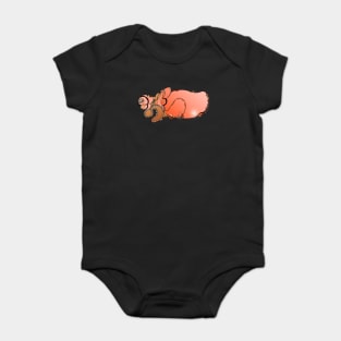 Flying Balloon Man Baby Bodysuit